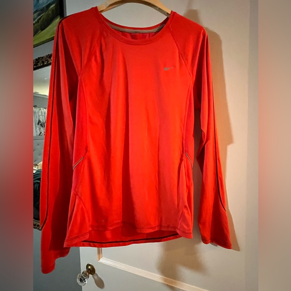 Nike Dri-FIT Red Performance Shirt